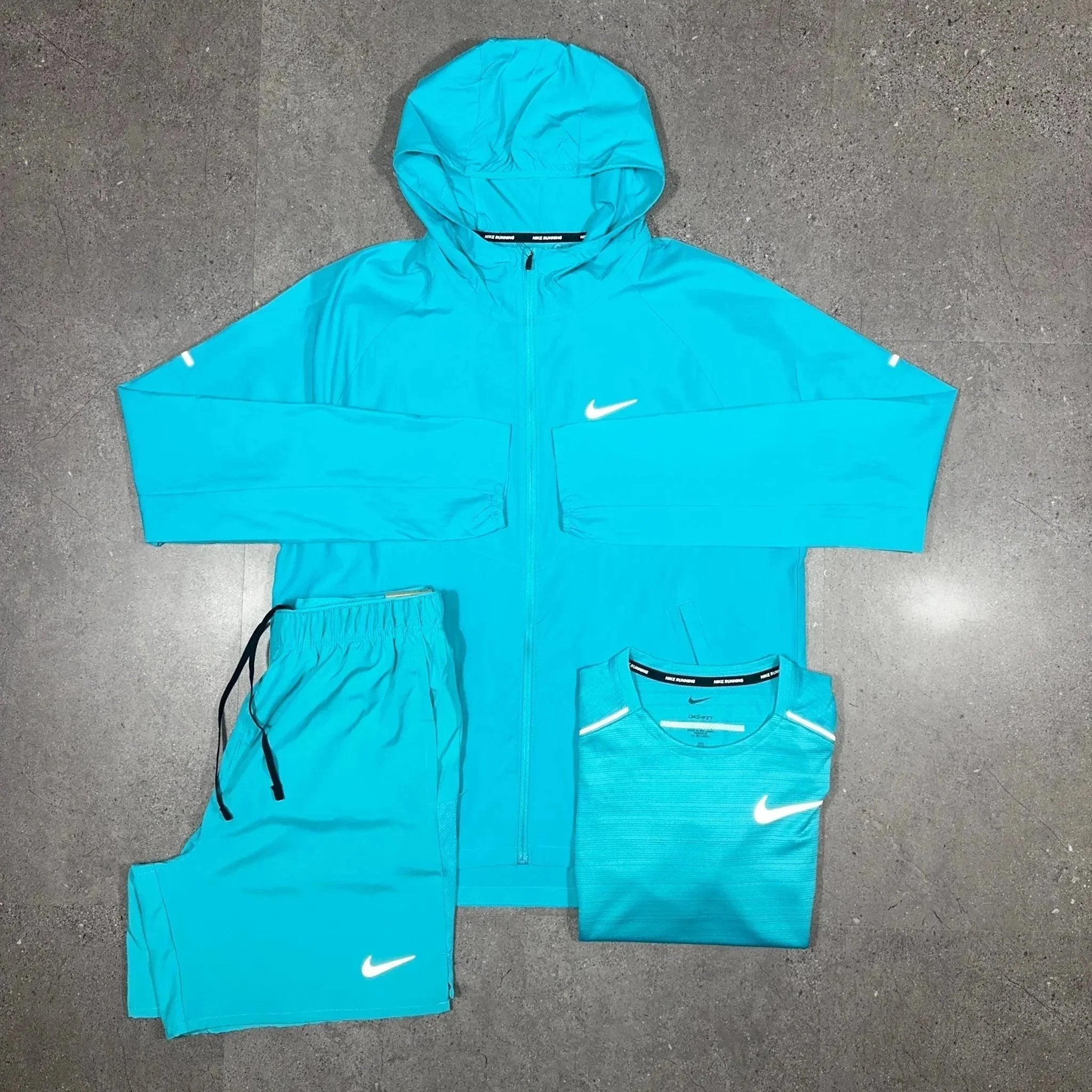 Complete Light Blue Nike Miller Tracksuit Set